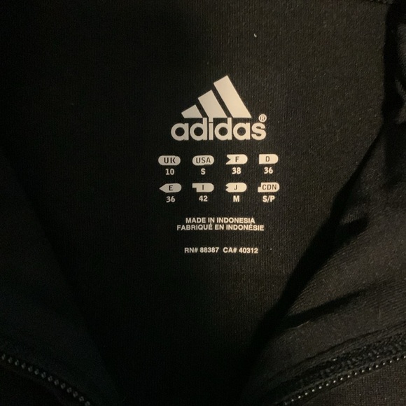 Adidas black track jacket - Picture 3 of 9